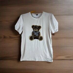 Teddy Bear‎ T shirt Size Small